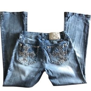 Miss Me Mid-Rise Easy Boot Jeans size 28.